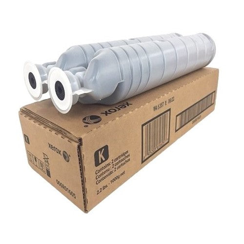 Xerox 006R01605 OEM Toner Dual Pack, 2 x 50K Pages, Black