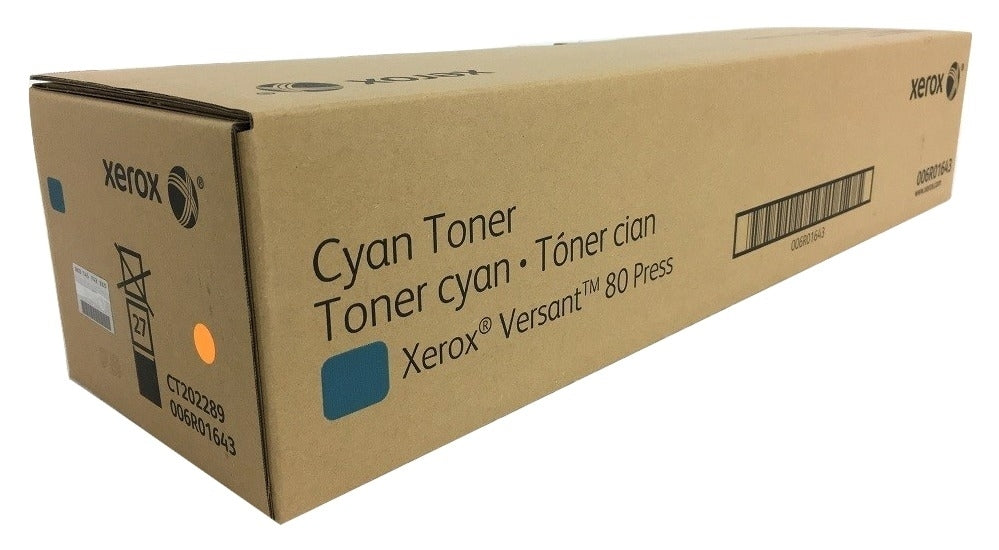 Xerox 006R01643 OEM Toner Cartridge, 22K pages, Cyan