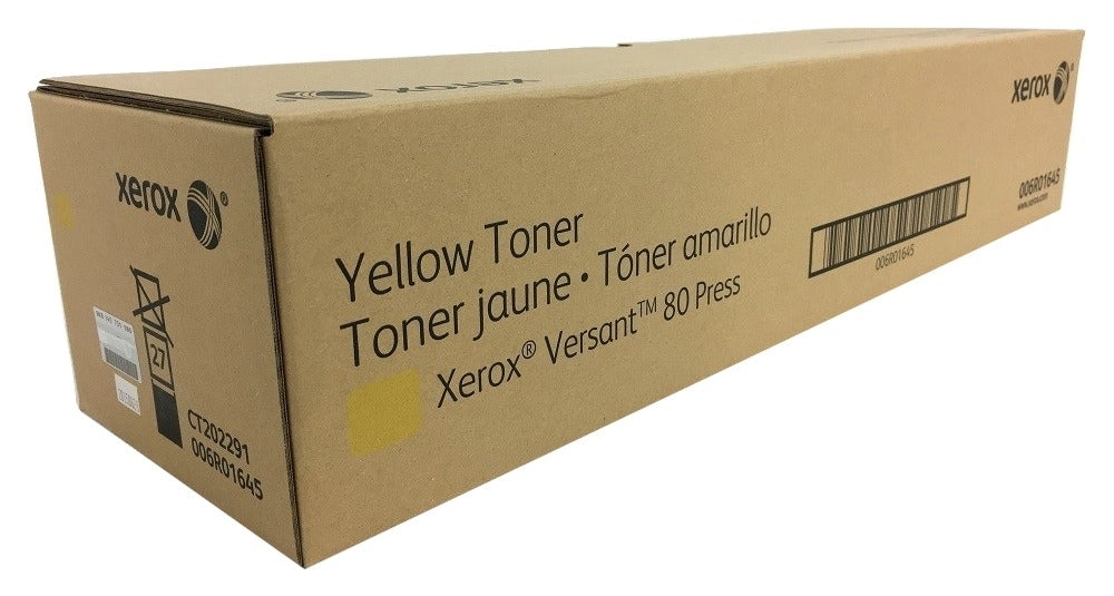 Xerox 006R01645 OEM Toner Cartridge, 22K pages, Yellow
