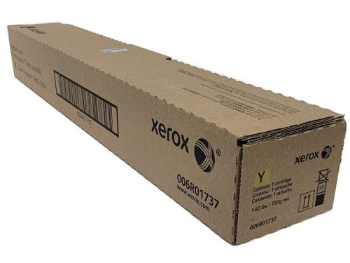 Xerox 006R01737 OEM Toner Cartridge, 34k pages, Yellow
