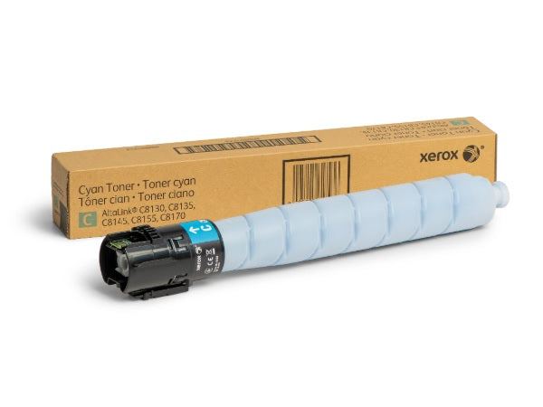 Xerox 006R01747 OEM Toner Cartridge, 28K Pages, Cyan
