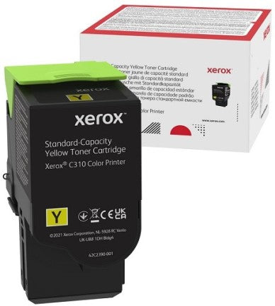 Xerox 006R04359 OEM Toner Cartridge, 2K Pages, Yellow