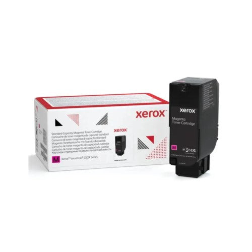 Xerox 006R04666 OEM Toner Cartridge, 12K Pages, Magenta