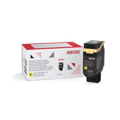 Xerox 006R04830 OEM HY Toner Cartridge, 5.5K Pages, Yellow