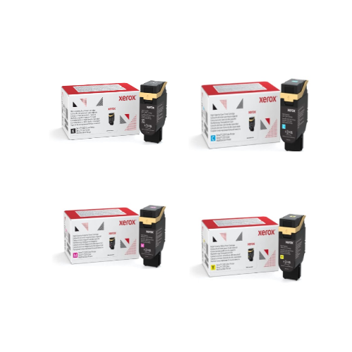 Xerox 006R04831 OEM HY Toner Set, B/C/M/Y