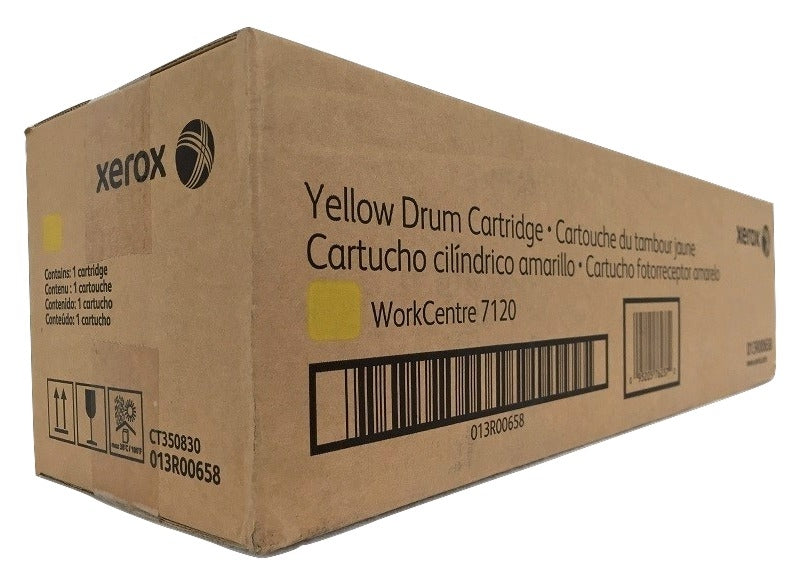 Xerox 013R00658 OEM Drum Unit, 51K pages, Yellow