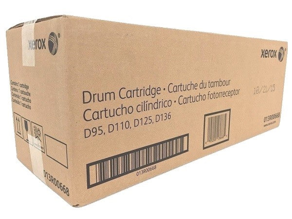 Xerox 013R00668 OEM Drum Cartridge, 500K Pages