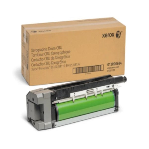 Xerox 013R00684 OEM Drum Cartridge, 800K Pages, Black
