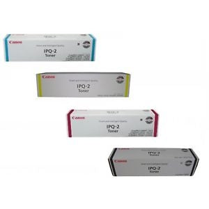 Canon 0436B003AA IPQ2 OEM Toner Set, B/C/M/Y