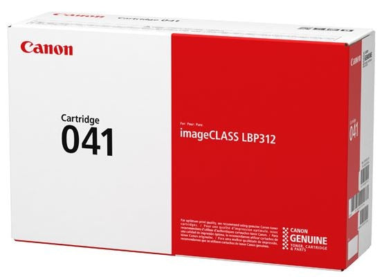 Canon 0452C001 041 Toner Cartridge, 10K Pages, Black