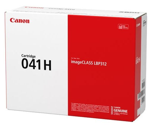 Canon 0453C001 041H Toner Cartridge, 20K Pages, Black