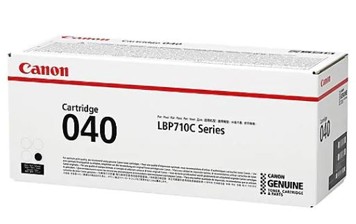 Canon 0460C001 CRG 040 OEM Toner Cartridge, 6.3 K Pages, Black