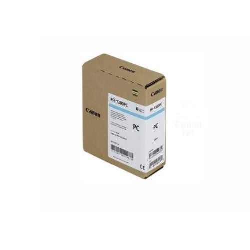 Canon 0815C001 PFI-1300PC OEM Ink Tank, 330ml Pages, Photo Cyan