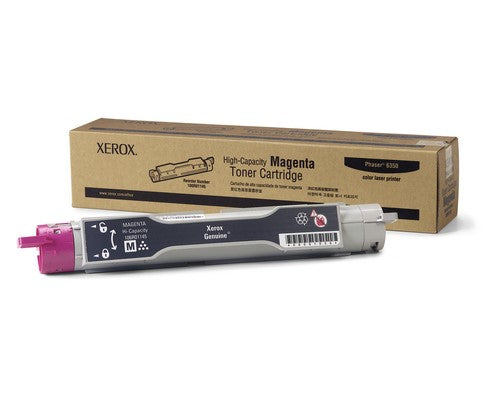 Xerox 106R01145 OEM HY Toner Cartridge, 10K Pages, Magenta