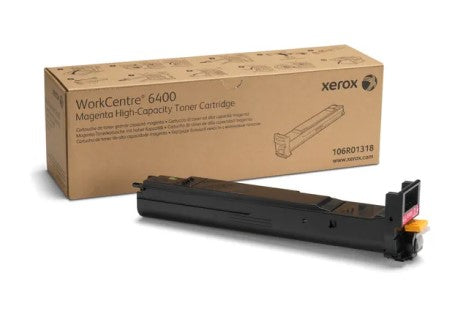 Xerox 106R01318 OEM HY Toner Cartridge, 16.5K Pages, Magenta