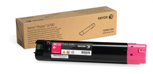 Xerox 106R01504 OEM Toner Cartridge, 5K pages, Magenta