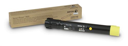 Xerox 106R01568 OEM HY Toner Cartridge, 17200 pages, Yellow