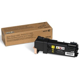Xerox 106R01593 OEM Toner Cartridge, 1K pages, Yellow