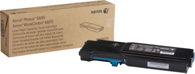Xerox 106R02225 OEM HY Toner Cartridge, 6K pages, Cyan