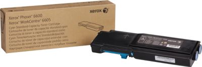 Xerox 106R02241 OEM Toner Cartridge, 2K pages, Cyan