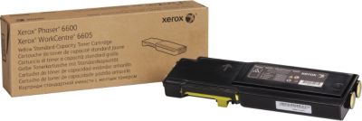 Xerox 106R02243 OEM Toner Cartridge, 2K pages, Yellow