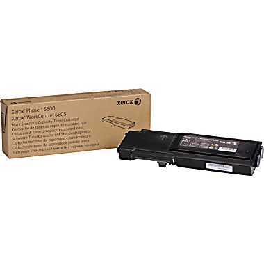 Xerox 106R02244 OEM Toner Cartridge, 3K pages, Black