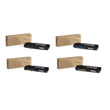 Xerox 106R02244 OEM Toner Set, B/C/M/Y