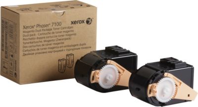 Xerox 106R02603 OEM HY Toner Dual Pack, 2 x 9K pages, Magenta