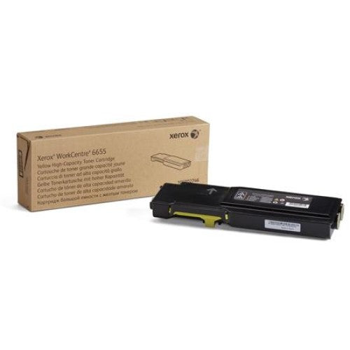 Xerox 106R02746 OEM HY Toner Cartridge, 7500 pages, Yellow