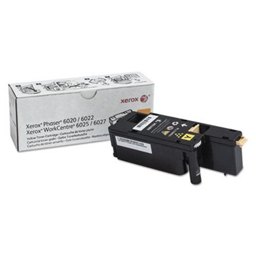 Xerox 106R02758 OEM Toner Cartridge, 1K pages, Yellow