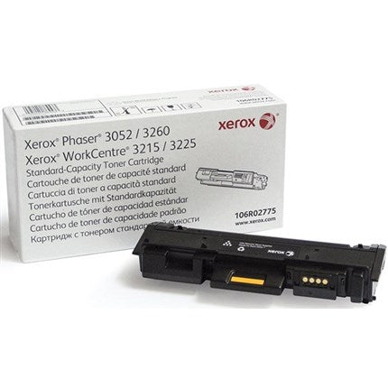 Xerox 106R02775 OEM Toner Cartridge, 1500 pages, Black