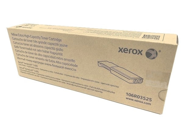 Xerox 106R03525 OEM Extra HY Toner Cartridge, 8K Pages, Yellow