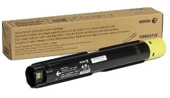 Xerox 106R03738 High-Yield Toner Cartridge, 16.5K Pages, Yellow