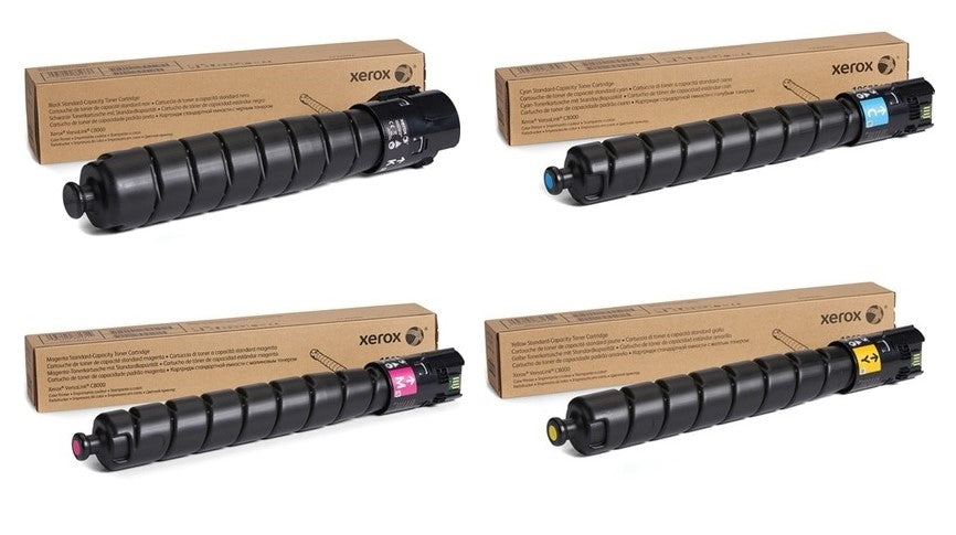 Xerox 106R04037 OEM Toner Set, B/M/C/Y