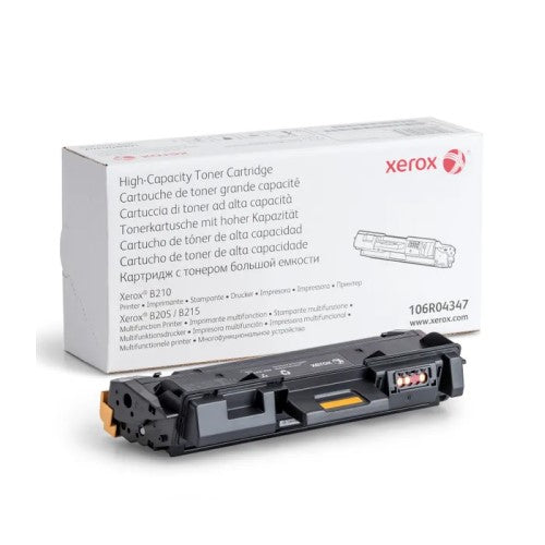 Xerox 106R04347 OEM HY Toner Cartridge, 3k pages, Black