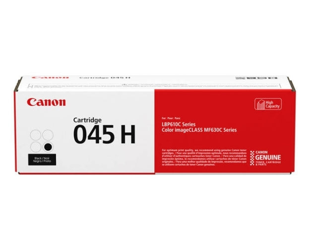 Canon 1246C001 CRG 045H OEM HY Toner Cartridge, 2.8K Pages, Black