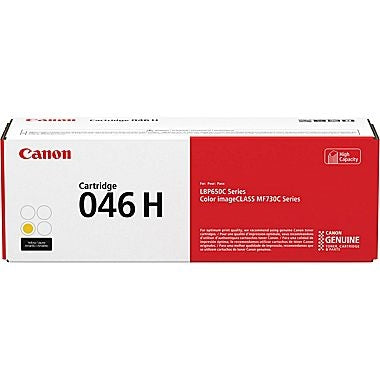 Canon 1251C001 CRG 046H OEM HY Toner Cartridge, 5K pages, Yellow