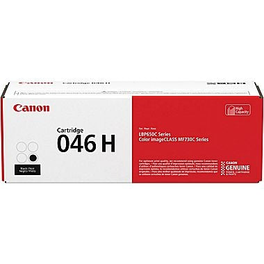 Canon 1254C001 CRG 046H OEM HY Toner Cartridge, 6300 pages, Black
