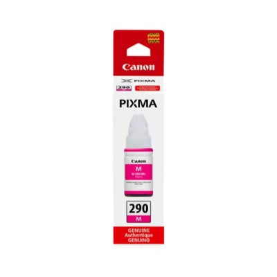 Canon 1597C001 GI-290 OEM Ink Cartridge, 7K Pages, Magenta