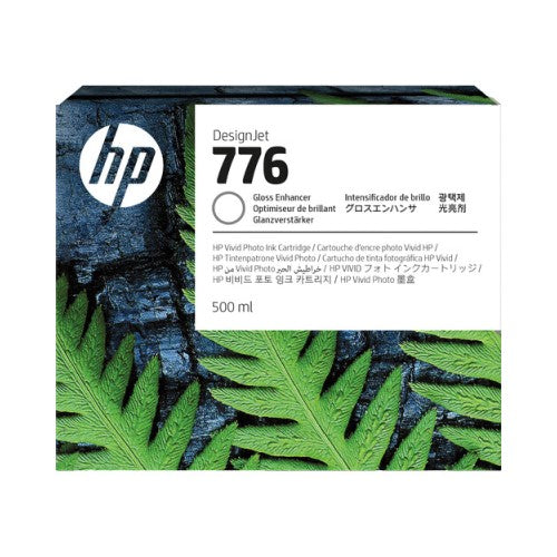 HP 776 1XB06A OEM Ink Cartridge, 1 L, Gloss Enhancer