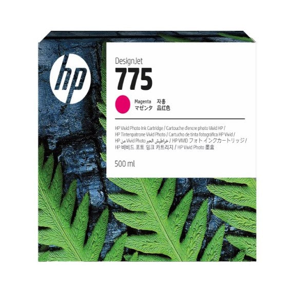 HP 775 1XB18A OEM Ink Cartridge, 500ml Pages, Magenta
