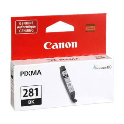 Canon 2091C001 CLI-281 OEM Ink Cartridge, 5.6 mL, Black