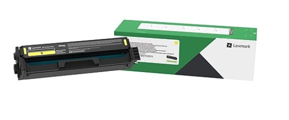 Lexmark 20N10Y0 OEM Return Program Print Cartridge, 1.5 Pages, Yellow