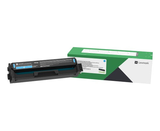 Lexmark 20N1XC0 OEM Extra HY Return Program Toner Cartridge, 6.7K Pages, Cyan