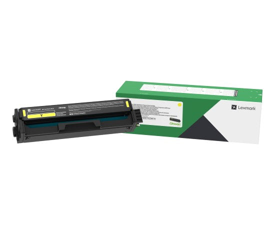 Lexmark 20N1XY0 OEM Extra HY Return Program Toner Cartridge, 6.7K Pages, Yellow