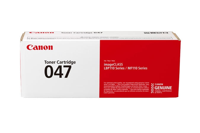 Canon 2164C001 CRG 047 OEM Toner Cartridge, 1.6K Pages, Black