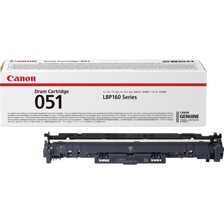Canon 2170C001 051 OEM Drum Cartridge, 23K Pages, Black