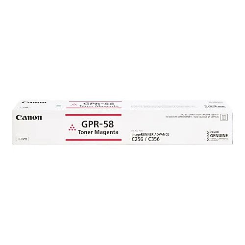 Canon 2184C003 GPR58 OEM Toner Cartridge, 18K Pages, Magenta