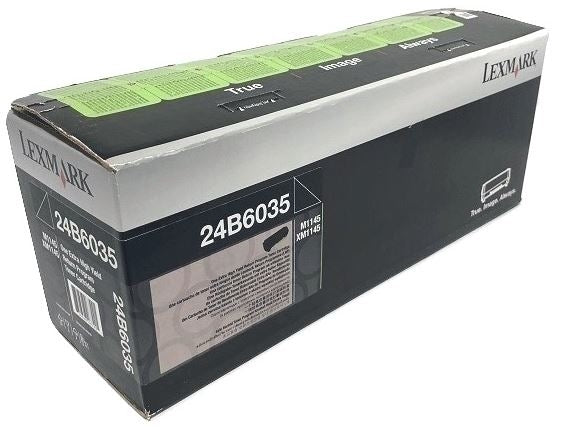 Lexmark 24B6035 OEM Extra High-Yield Toner Cartridge, 16K Pages, Black