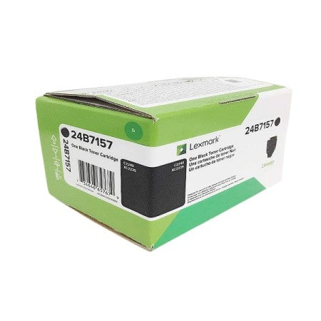 Lexmark 24B7157 OEM Toner Cartridge, 9K Pages, Black